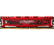 Ballistix Sport LT Red 16GB DDR4-2400 UDIMM