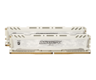Ballistix Sport LT White 8GB Kit (2 x 4GB) DDR4-2400 UDIMM