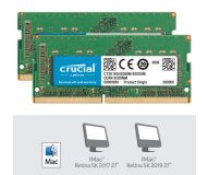Crucial 32GB Kit (2 x 16GB) DDR4-2666 SODIMM Memory for Mac