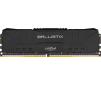Crucial Ballistix 8GB DDR4 2400MT/s CL16  Unbuffered DIMM 288pin Black