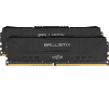 Crucial Ballistix 2x4GB (8GB Kit) DDR4 2400MT/s CL16 Unbuffered DIMM 288pin Black