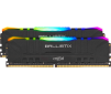Crucial Ballistix RGB 2x8GB (16GB Kit) DDR4 3000MT/s  CL15  Unbuffered DIMM 288pin Black RGB