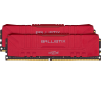 Crucial Ballistix 2x8GB (16GB Kit) DDR4 2666MT/s CL16 Unbuffered DIMM 288pin Red